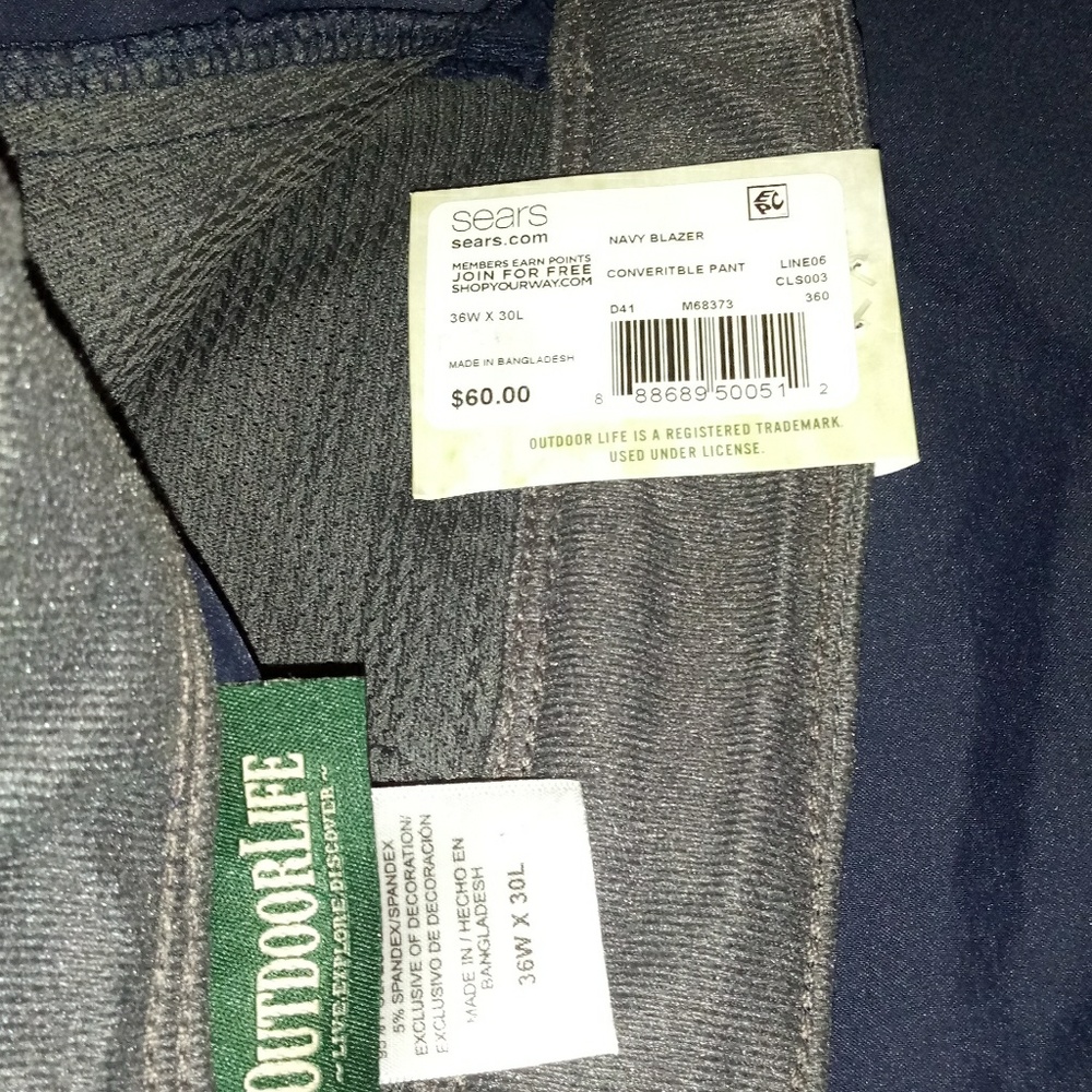Outdoor Living Convertible Pants - Picture 6 of 7